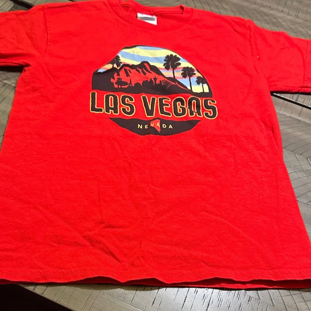 Las Vegas bright red